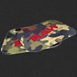 Product image for Camo Magnetic Tray Cover Large